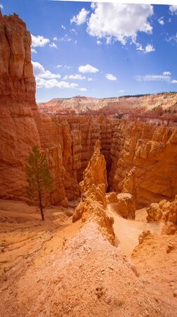 Formation in Bryce canyon Utah
