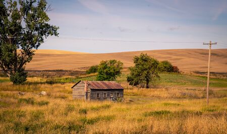 abandon house in rural Washington state