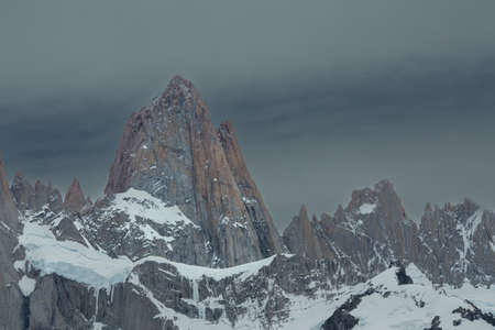 mount fitz roy in Patagoniaの写真素材