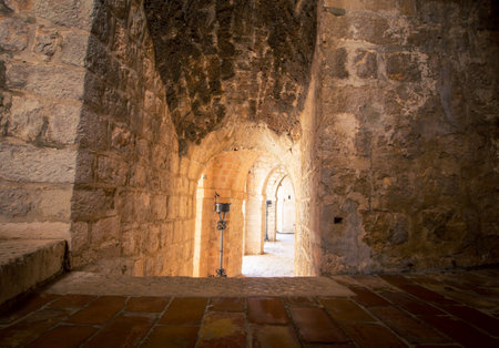 stone stairs in Dubrovnik Croatia