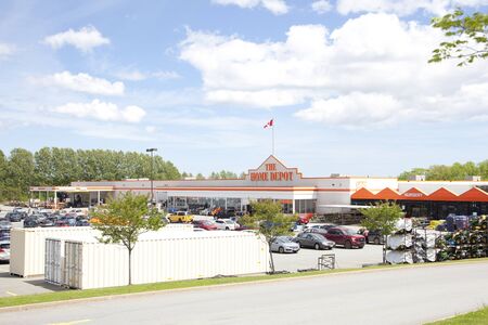 Dartmouth, Nova Scotia, Canada- June 15, 2019: Home Depot in Dartmouth Crossingのeditorial素材