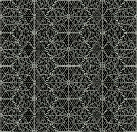 a large image of a metal gridwork barrier