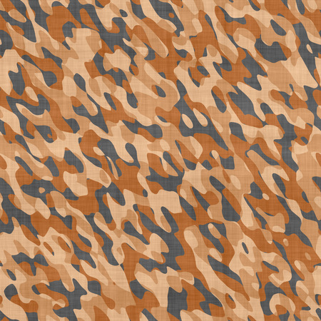 large seamless image of cloth printed with military camouflage patternの写真素材