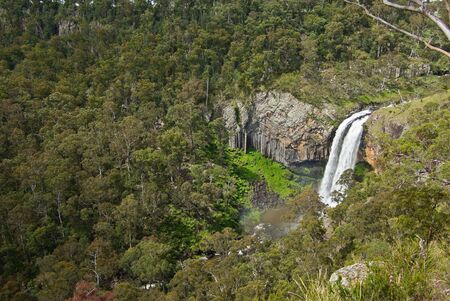 the beautiful and majestic ebor river waterfallの写真素材