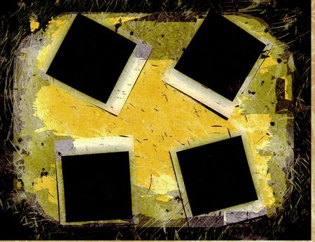 old dirty aged grunge image of photosの写真素材