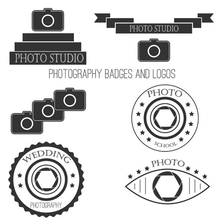 Photography icon set.のイラスト素材