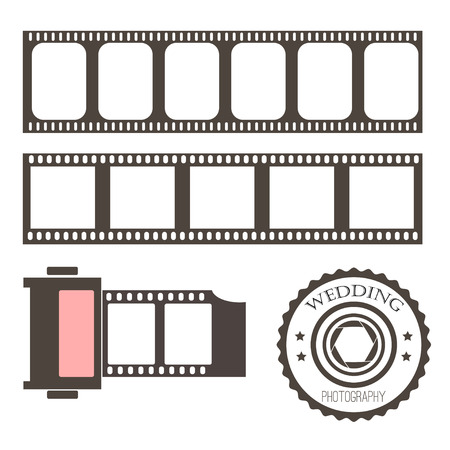 Photo studio. Hipster style. のイラスト素材