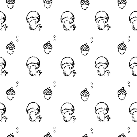 Camping - doodles collectionのイラスト素材
