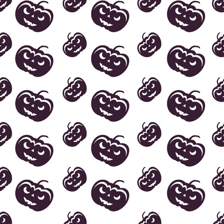 Happy Halloween Background. Seamless pattern. Collection of seamless patterns in the traditional holiday colors.のイラスト素材