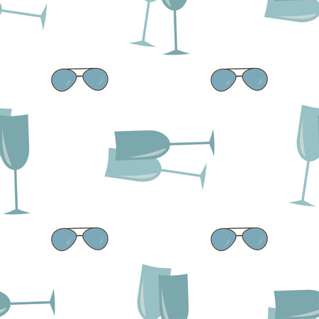 Vector christmas seamless patterns for xmas cards and gift wrapping paper.Vintage Christmas elementsのイラスト素材