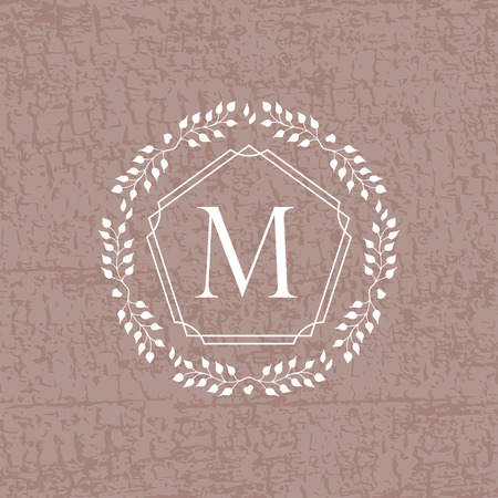 set luxury template flourishes calligraphic elegant ornament lines. hand drawn emblem abstract template elegant linear frame outline elegant calligraphic monogramのイラスト素材
