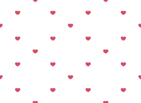 Retro seamless pattern with colorful hearts. Greeting card for Valentines day. Perfect for...