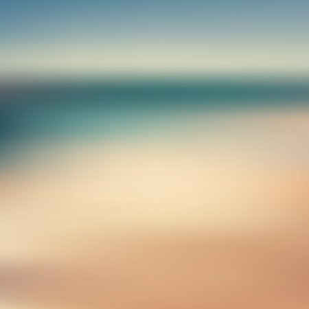 Summer beach abstract background and tropical sea summer background with bright sunlight. Summer background. Nature summer background. Abstract summer background. Hot summer background.のイラスト素材