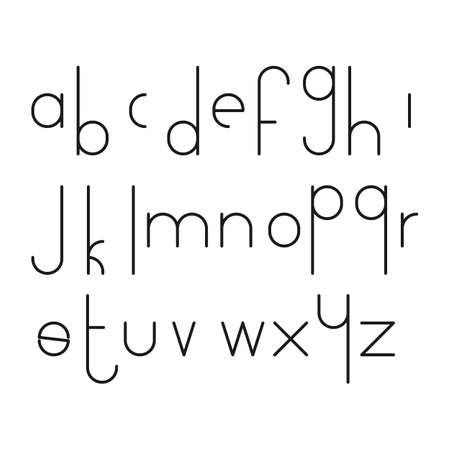 Alphabetic font and numbers seamless pattern. Vector typography abc letters. Graphic alphabet type design. Trendy style modern typeface.のイラスト素材