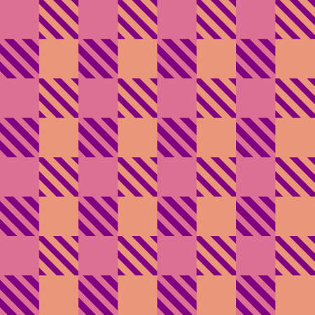 Checkered print. Trendy seamless pattern for modern textiles, decorative pillows, paper stationery....