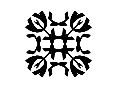 Tattoo vector designs sketch. Designer isolated element for ideas decorating the body of women, men and girls arm, leg and other body parts. Abstract illustration.のイラスト素材