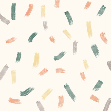 Colorful contemporary artwork.Rough brushstrokes on abstract background. Brush painting. Color strokes of paint. Unique wall art. Modern art on canvas.の写真素材