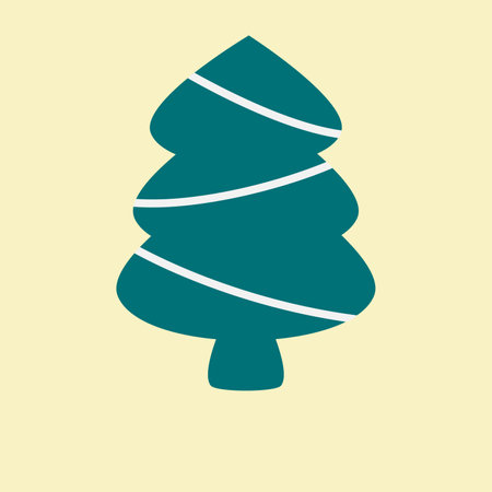 Colorful Chistmas and New Year holiday Icons Decoration Elements illustrationの写真素材