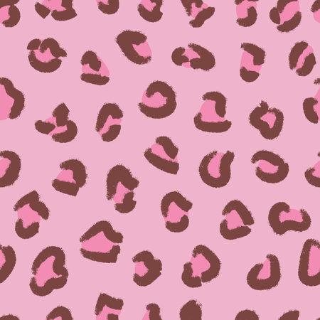 Leopard print. Animal skin pattern. Seamless background.の写真素材