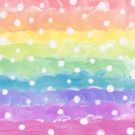 Seamless watercolor pattern. Hand-drawn abstract background.の写真素材