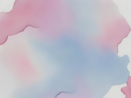 Watercolor ink splash background image. Hand Painted Watercolor Background Illustrationの素材