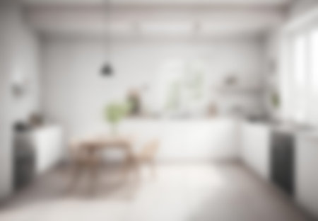 Modern kitchen room interior design