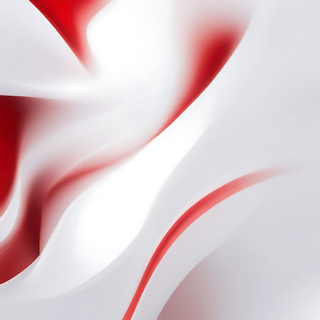 Abstract gradient white, red background and texture. Concept gradient for banner,border,frame,ribbon,label design.の素材