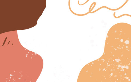 Modern blob business card design, thank you card, modern background for web banner concept.の写真素材