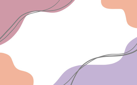 Abstract blob background, Modern blob business card design, thank you card, modern background for...