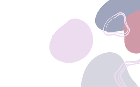 Abstract blob background, Modern blob business card design, thank you card, modern background for banner concept.の写真素材