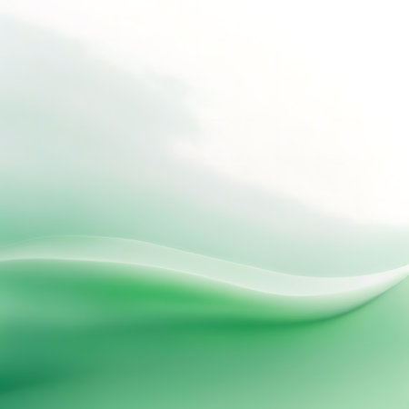 Abstract smooth green, white gradient background and texture. green gradient background collection for border, frame, ribbon, label, banner advertisementの素材