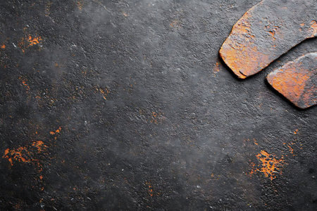 Rusty metal background. Grunge metal texture. Grunge metal backgroundの素材