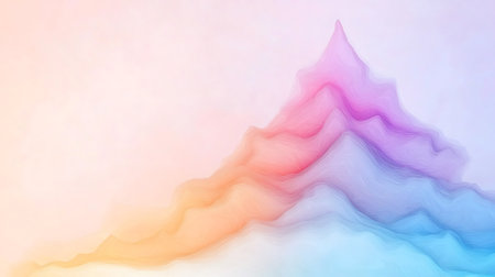 Abstract colorful watercolor for background. Texture paper. Vector illustration.の素材