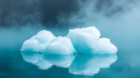 Icebergs on Jokulsarlon glacier lagoon, Iceland