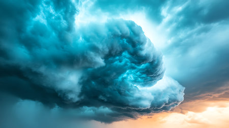 Dramatic stormy sky with cloud. Dramatic sky background