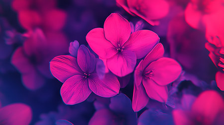 Flowers in the garden. Floral background. Colorful flowers.の写真素材