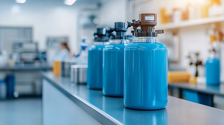 Chemical laboratory equipment. Chemical laboratory equipment. Chemical laboratory background.