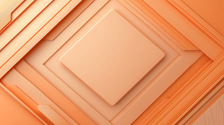 Abstract orange background. 3d rendering, 3d illustration. Computer digital drawing.