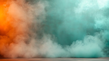Fog and smoke. Abstract background. 3D rendering illustration.の写真素材