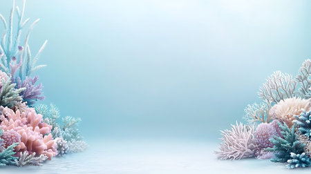 3d render of abstract background with copy space.の写真素材