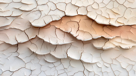 Cracked paint on the wall. Abstract background and texture for design.