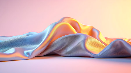 Smooth elegant white silk or satin luxury cloth texture can use as abstract background. Luxurious background designの写真素材