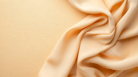 Smooth elegant golden silk can use as wedding background. In Sepia toned. Retro styleの写真素材