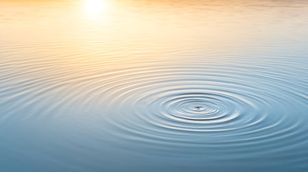 Water ripples on the surface of the water. Abstract background.の写真素材