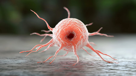 3d illustration of a cell, medical concept