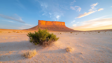 Monument Valley National Park in Utah, USA at sunrise. Famous landmark.の写真素材