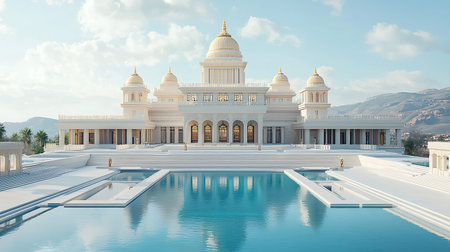 Sheikh Zayed Grand Mosque in Abu Dhabi, United Arab Emirates