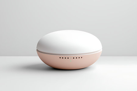 A sleek, modern diffuser designed for aromatherapy and relaxation. It enhances any space with its...