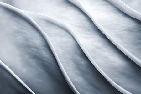 This stunning abstract image features soft textured waves in light and shadow, perfect for...