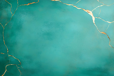 This elegant turquoise texture features golden veins, perfect for creative projects. Ideal for...